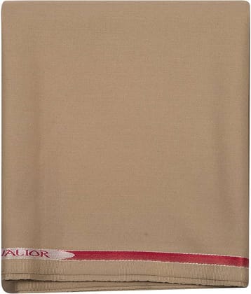 Maharaja Beige Poly Blend Unstitched Pant Pc