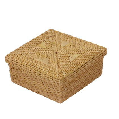 Tisser Square Box-3 Golden grass