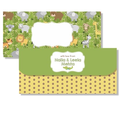 Gift Envelopes - Animal Safari-20