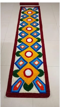 Saptpadi mat rangoli