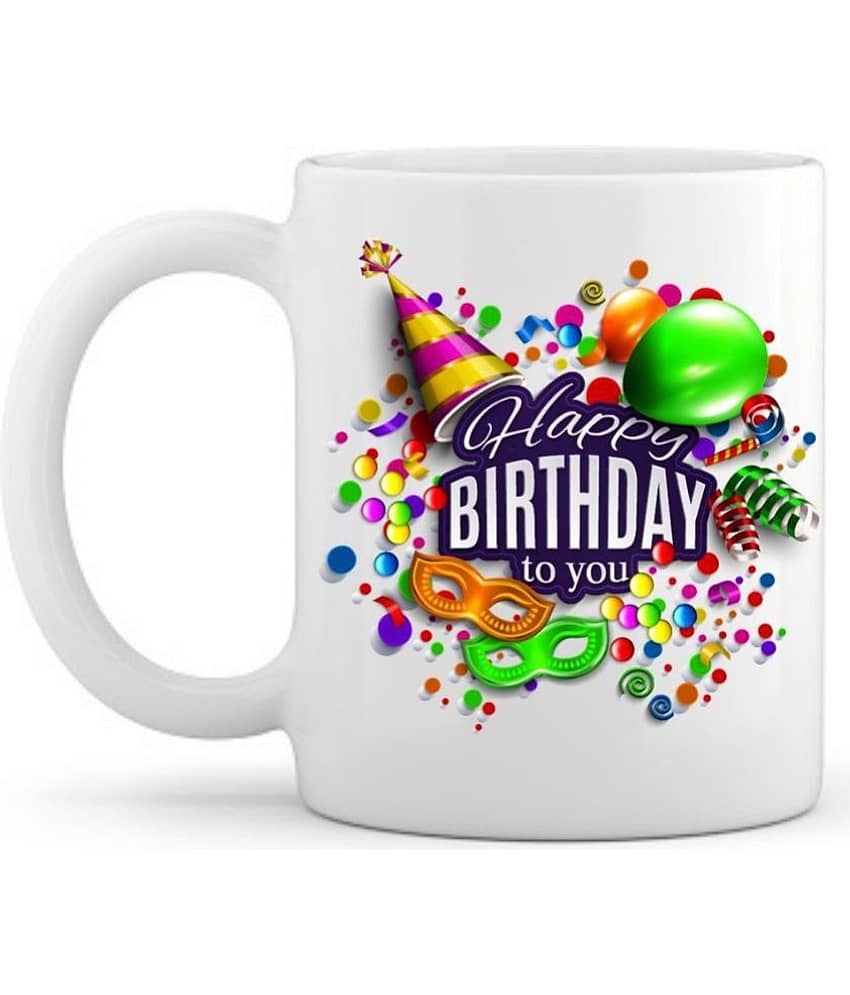 thriftkart - Multicolor Ceramic Gifting Mug