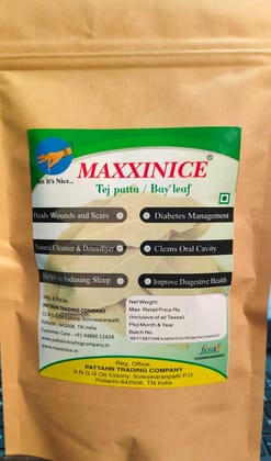 MAXXINICE TEJ PATTA/Bay Leaf | Aromatic Dried Indian Bay Leaves for Cooking, Seasoning & Herbal Use | Spice for Curries, Biryanis & Soups in (1000GRAM)