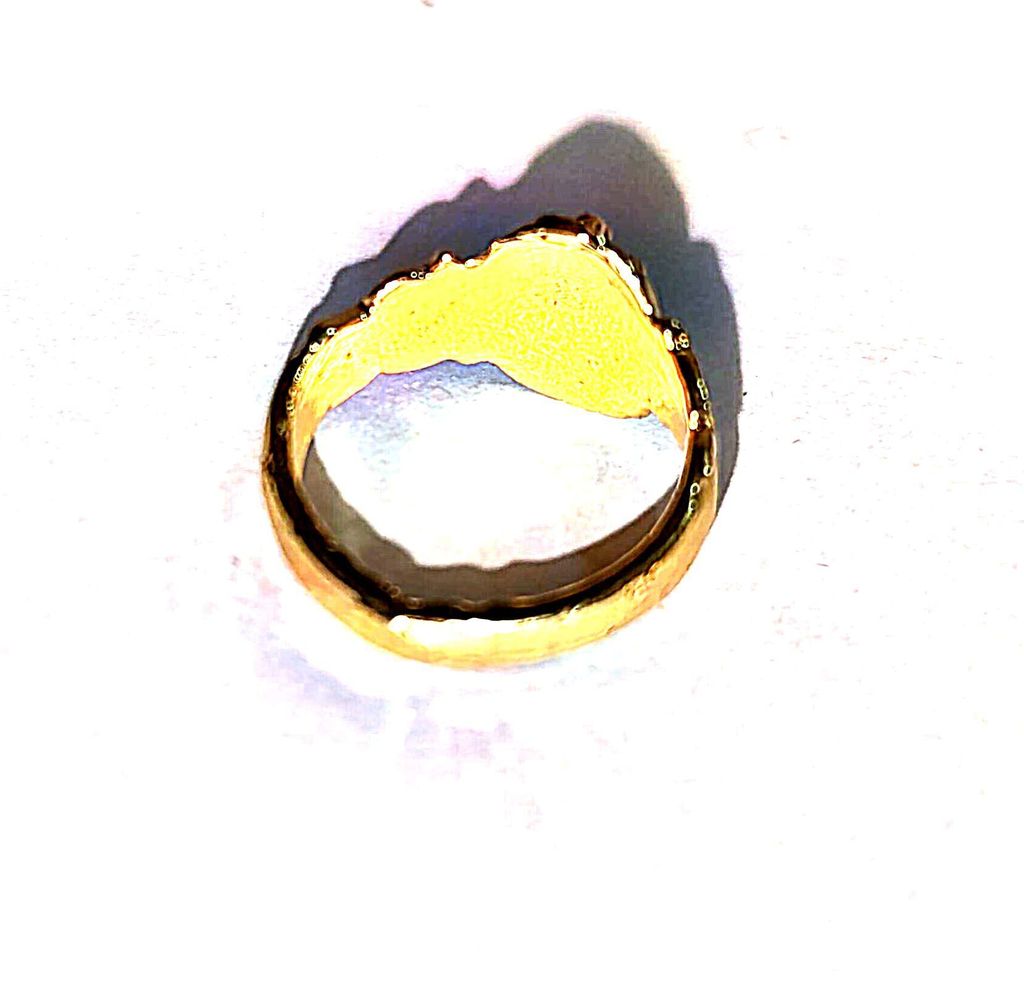 Men's and women's Gold plated Ring