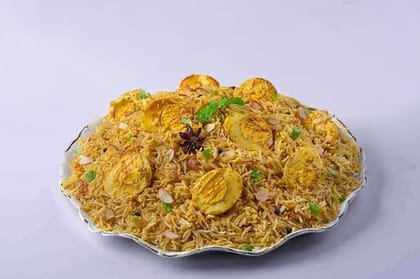 Hyderabadi Egg King Biryani (Serves 2)