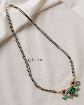 Gold Polish Silver Necklace CHN1590