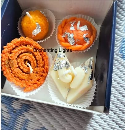 Mithai Candles Gift  Pack