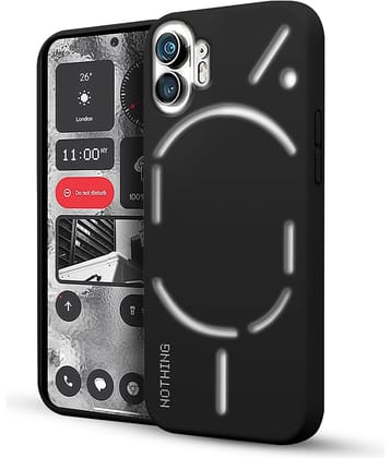 BIG WINGS Shock Proof Case Compatible For Silicon Nothing Phone 2 ( Pack of 1 )