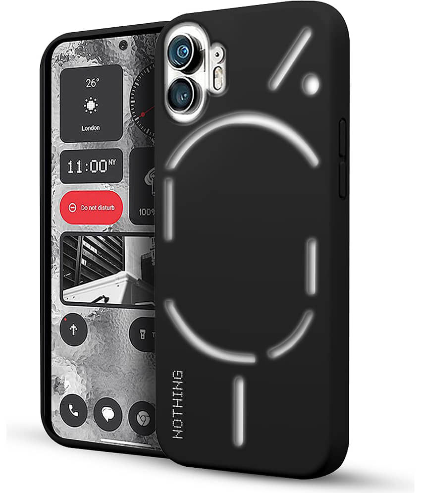 BIG WINGS Shock Proof Case Compatible For Silicon Nothing Phone 2 ( Pack of 1 )
