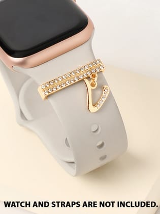 Liberty Initial Watch Charm - V-V