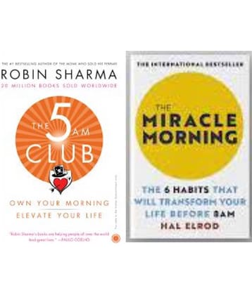 The Miracle Morning AND The 5AM Club ( Paperback, English)  (Paperback, ROBIN SHARMA)