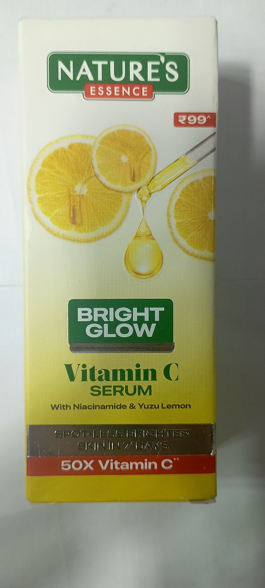 Nature's bright glow vitamin c serum 12ml
