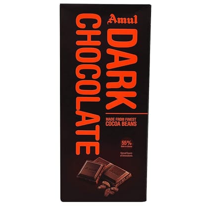 Amul dark chocolate bar 150   gram