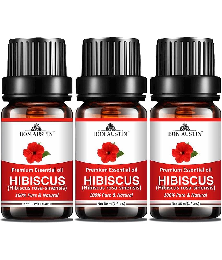 Bon Austin Hibiscus Essential Oil Aromatic 30 mL ( Pack of 3 )