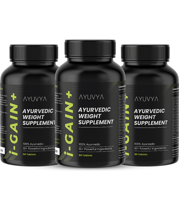 ayuvya Tablets For Weight Gain ( Pack of 3 )