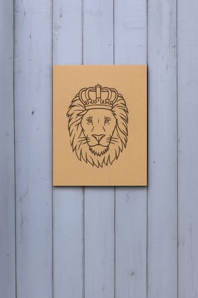 Dbeautify's DIY Royal Lion Traditional Painting