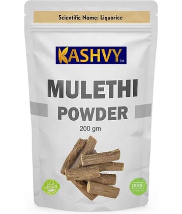 Kashvy Mulethi Powder 200 gm Vitamins Powder