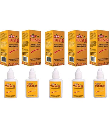 Jolly Tulsi 51 Drops Best Immunity Booster Liquid 5 Gm Pack of 5