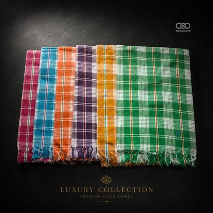 Spring Checks Towels ( Pack of 6 ) Spring Checks Towels ( Pack of 6 )