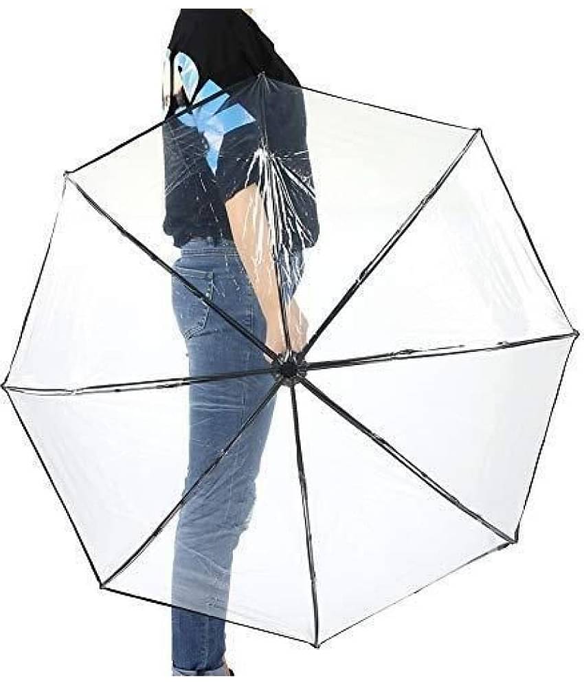 Infispace White 3 Fold Umbrella
