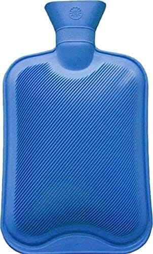 Blue Rubber Hot Water Bag for Pain Relief & Warmth