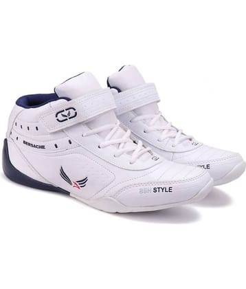 Bersache Men Casual Shoes White Men's Outdoor