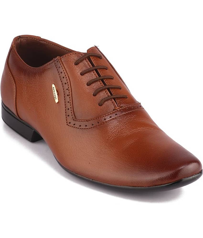 Red Chief Tan Formal Shoes