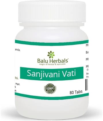 Balu Herbals Sanjivani Vati 80T Tablet 250 Mg
