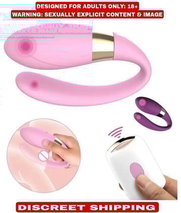 7 Vibration Remote Control U Shape USB Couple Vibrator Sex Toys for Adults Women - Vagina G-Spot Massager By Kamahouse