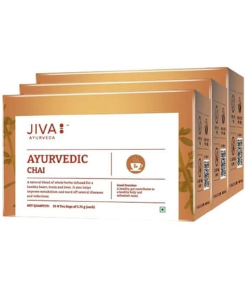 Jiva Ayurvedic Chai -25Sachets(Pack of 2)