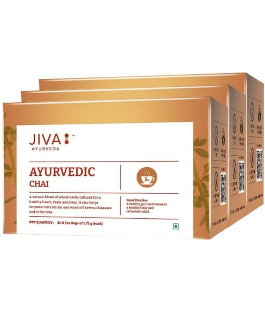 Jiva Ayurvedic Chai -25Sachets(Pack of 2)