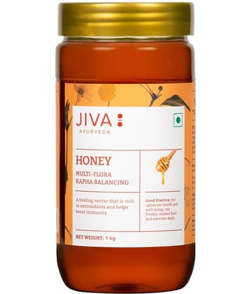 Jiva Ayurveda Multi flora Honey Boosts Immunity - 1kg(Pack of 1)