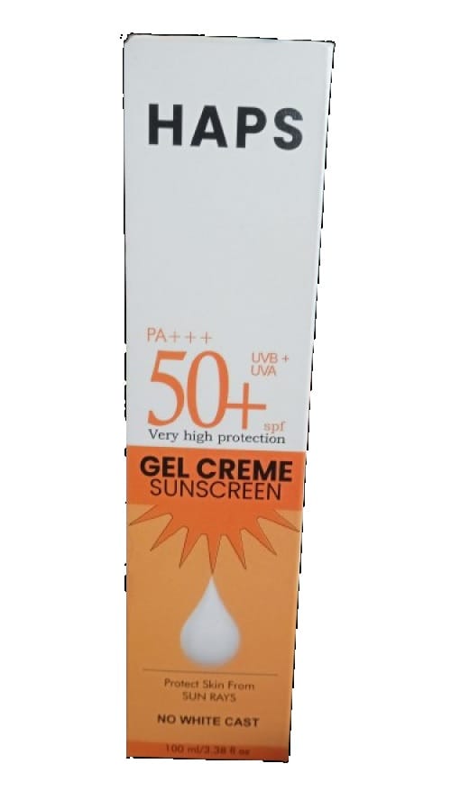 HAPS Gel Sunscreen Lotion 100ml