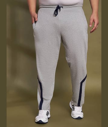 AUSTIVO Grey Cotton Blend Men's Trackpants ( Pack of 1 )
