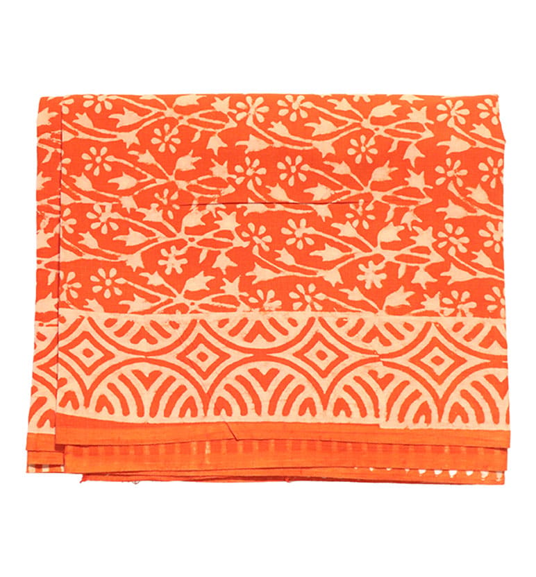 Handcrafted Dabu Print Cotton Dress Material – 3 Piece Set