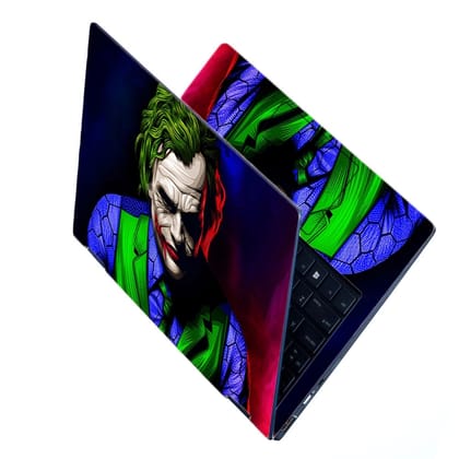Full Body Laptop Skin Stickers Decal Cover for All Models (Size 15.6 inch) joker-16