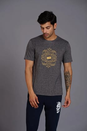 By Order Of The Go Devil Printed Grey T-Shirt for Men
