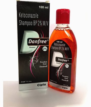 DANFREE 2% ANTI DANDRUFF SHAMPOO ( PACK OF 1) Baby Shampoo 100 ml ( 1 pcs )
