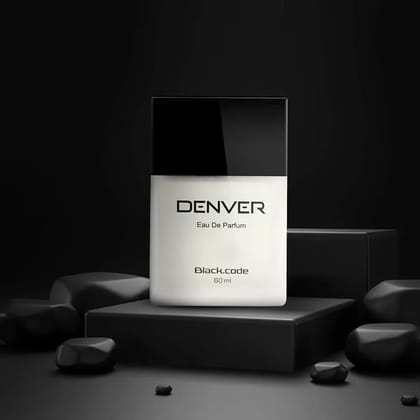 Denver Black Code Perfume For Men, 60 ml