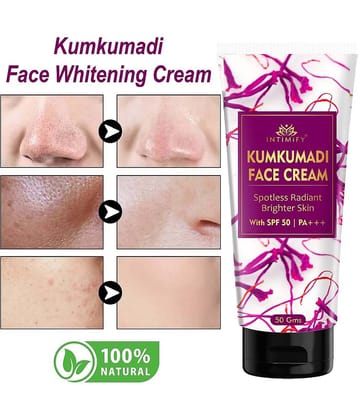 Intimify Kumkumadi Face Cream, Face Whitening Cream, Day Cream All Skin Type Saffron (50 gm)