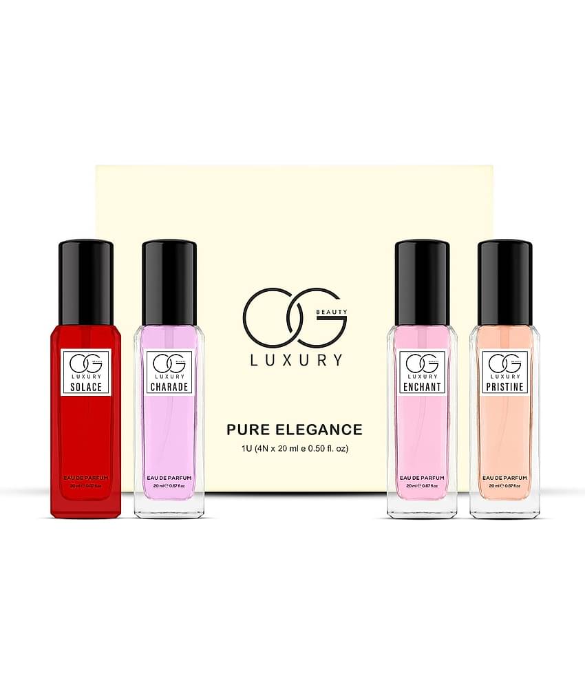 OG BEAUTY LUXURY Fragrances Pack of 4, 20ml Each , Perfume Gift Set For Women