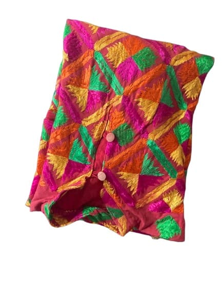 Phulkari Stitched Long Jacket