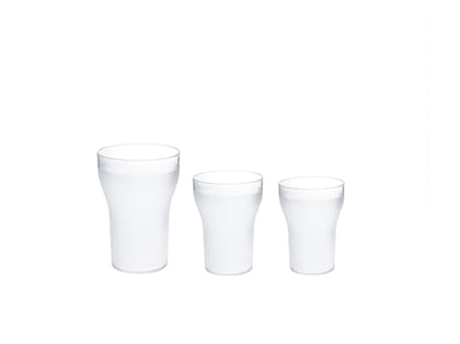 V4 Kitchen Partner Coke Glass, Unbreakable Drinkware, Premium Polycarbonate - 200ml (Set of 6 Pieces)