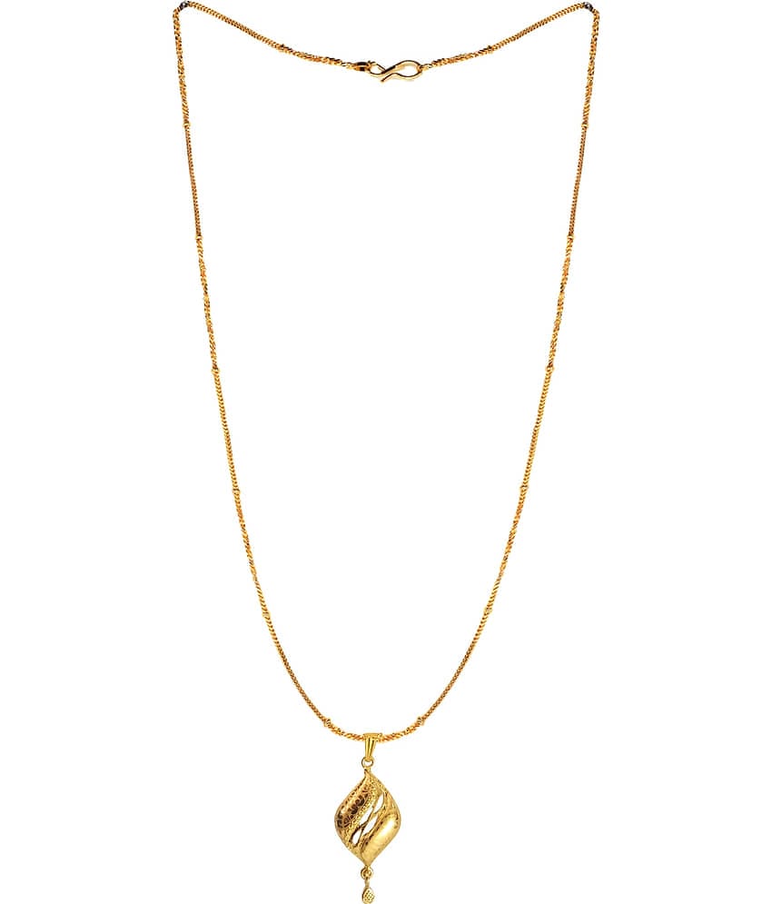 JIPPA - Gold Pendant set ( Pack of 1 )