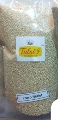 Tulsi Industries Proso Millet (1kg) | Nutritious Ancient Grain | Healthy Breakfast & Cooking