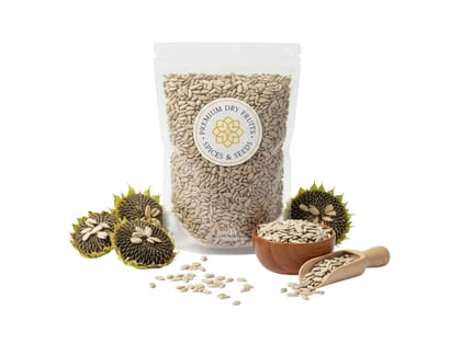 Rasda Sunflower Seeds (Surajmukhi Beej)  Without Shell, Roasted & Salted  - 100 Gram