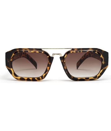 YourSpex - Brown Rectangular Sunglasses ( Pack of 1 )