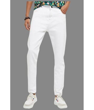 Lawson - White Denim Skinny Fit Men's Jeans ( Pack of 1 )
