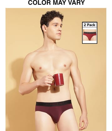 Force NXT Pack of 2 Cotton Briefs For Men's ( Multicolor )