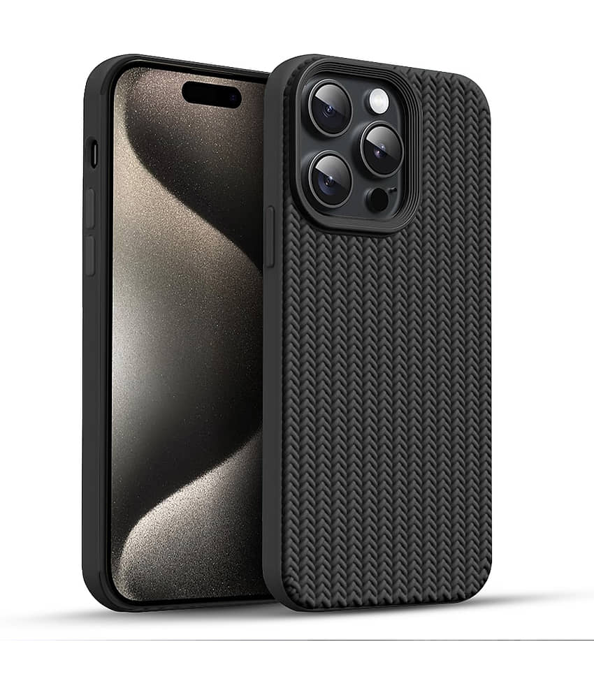BIG WINGS Shock Proof Case Compatible For Polycarbonate Apple iPhone 14 Pro Max ( Pack of 1 )