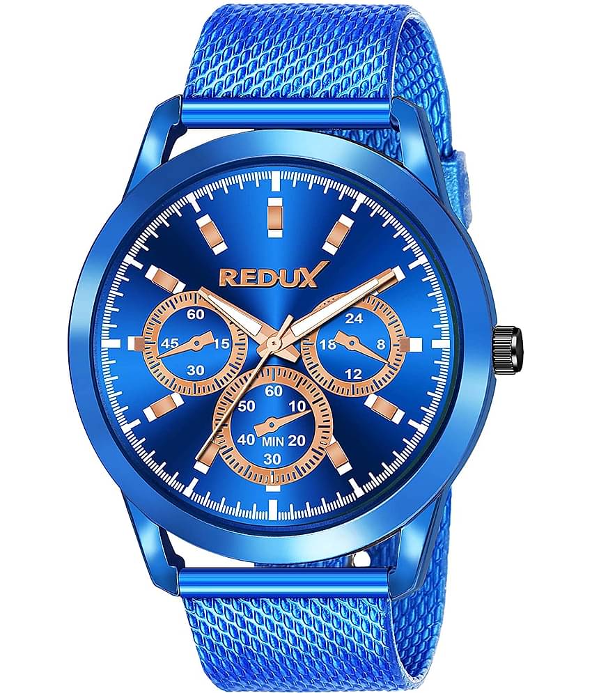 Redux RWS0357S Blue Dial Leather Analog Men's Watch